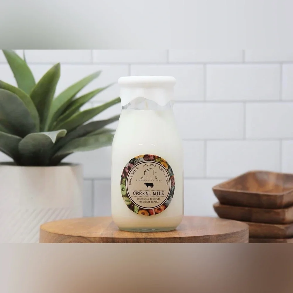 Milk Reclamation Barn Cereal Milk Candle 13oz Soy Farmhouse Sweet Scent